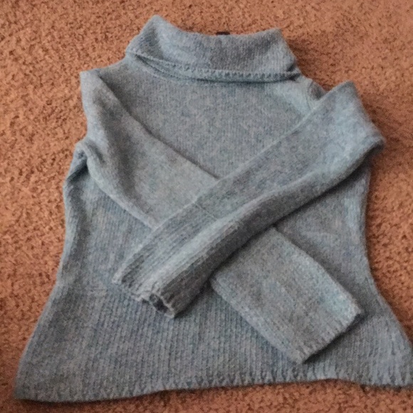 Women’s light blue knitted sweater M - Picture 1 of 3